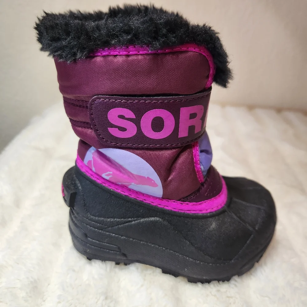 Sorel Snow Commander Toddler Boot Size 6